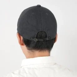 HIGHER Hats^/ Selvedge Denim Cap One Wash Grec gray