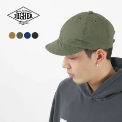 HIGHER Hats^/ Stitch Cloth Cap