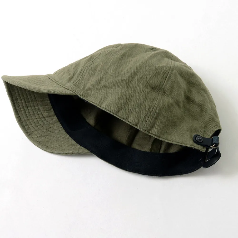 HIGHER Hats^/ Vintage Herringbone Cap