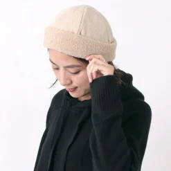 HIGHER Hats^/ Vintage Wool Flannel Beanie