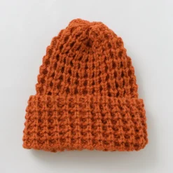 HIGHLAND 2000 Hats^/ Bob Cap Tuck Stitch (Alpaca x British Wool Mix)