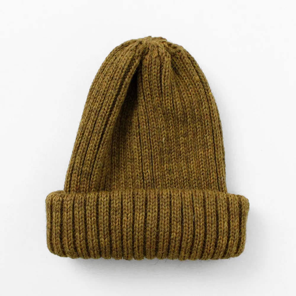 HIGHLAND 2000 Hats^/ British Wool 2x1 Rib Bobby Cap