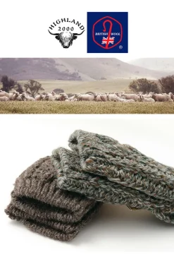 HIGHLAND 2000 Gloves^/ Cable Knits Mittens