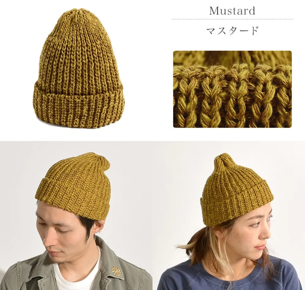 HIGHLAND 2000 Hats^/ Cotton Linen Short Knitsted Cap