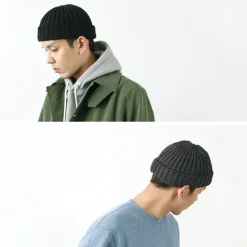 HIGHLAND 2000 Hats^/ Very Short Heavyweight Cotton Knitted Cap