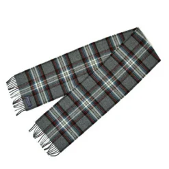 HIGHLAND TWEEDS Scarfs^/ Lamb Wool Check Scarf