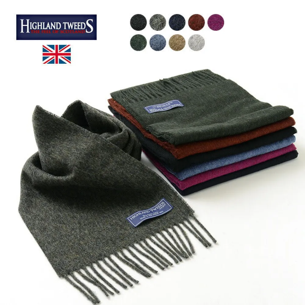 HIGHLAND TWEEDS Scarfs^/ Lamb Wool Scarf
