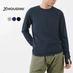 HOUDINI T-Shirts^/ Ms Desoli Light Crew