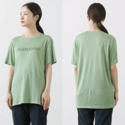 HOUDINI T-Shirts^/ Tree Tee Drawing logo /wood pulp T-shirt