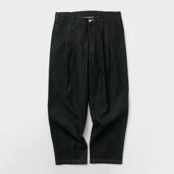 ILL ONE EIGHTY Jeans^/ Denim 2-tuck pants black