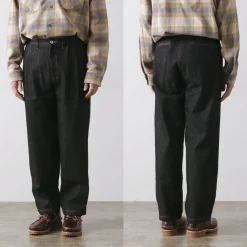 ILL ONE EIGHTY Jeans^/ Denim 2-tuck pants black