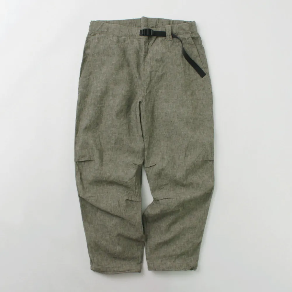 ILL ONE EIGHTY Trousers^/ Heather Linen Pants greige