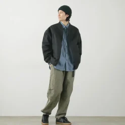 ILL ONE EIGHTY Trousers^/ Heather Linen Pants greige