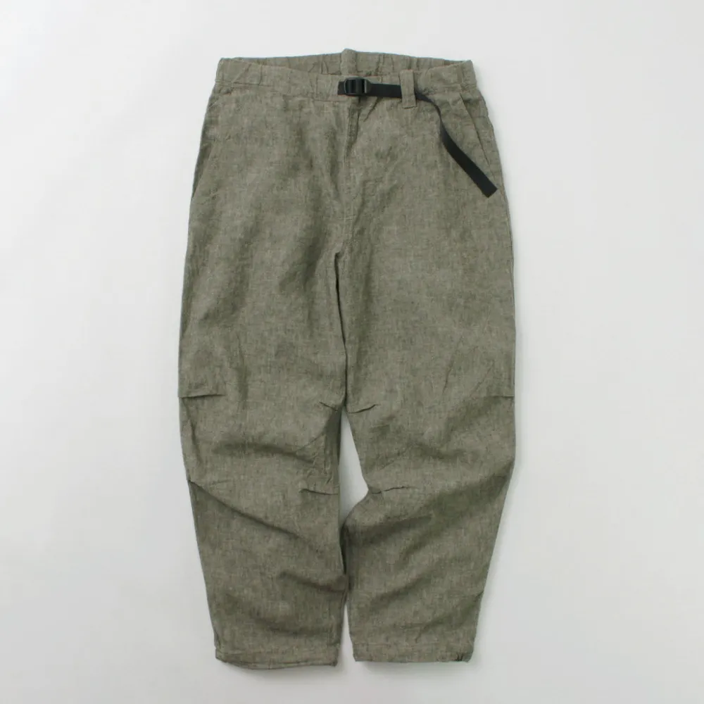 ILL ONE EIGHTY Trousers^/ Heather Linen Pants greige