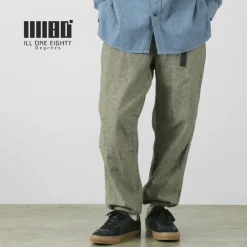 ILL ONE EIGHTY Trousers^/ Heather Linen Pants greige