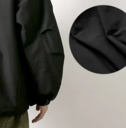 ILL ONE EIGHTY Jackets^/ Manten Hoodie black