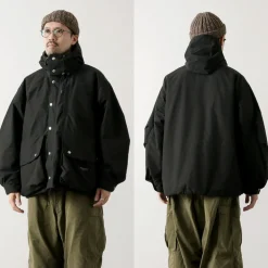 ILL ONE EIGHTY Jackets^/ Manten Hoodie black