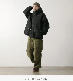 ILL ONE EIGHTY Jackets^/ Manten Hoodie black