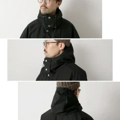 ILL ONE EIGHTY Jackets^/ Manten Hoodie black