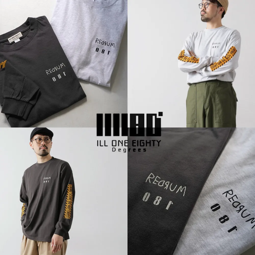 ILL ONE EIGHTY T-Shirts^/ REDRUM Long Sleeve T-Shirt