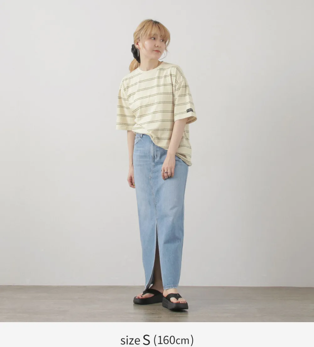 ILL ONE EIGHTY T-Shirts^/ Retro stripe T-shirt