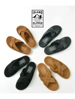 ISLAND SLIPPER Sandals^/ Cross Strap Sandal