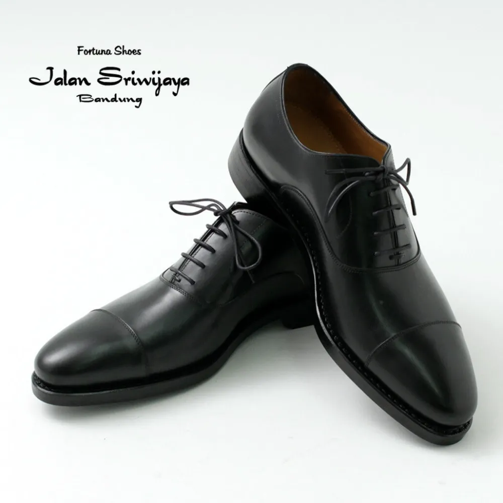 JALAN SRIWIJAYA Leather Shoes & Boots^/ Bandung Bandung Straight tip Leather shoes black