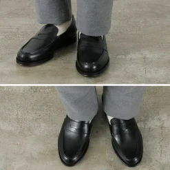 JALAN SRIWIJAYA Leather Shoes & Boots^/ Garuda Coin Loafers black