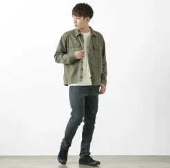 JAPAN BLUE JEANS Jeans^/ Calif Tapered Overdyed Rosewood black
