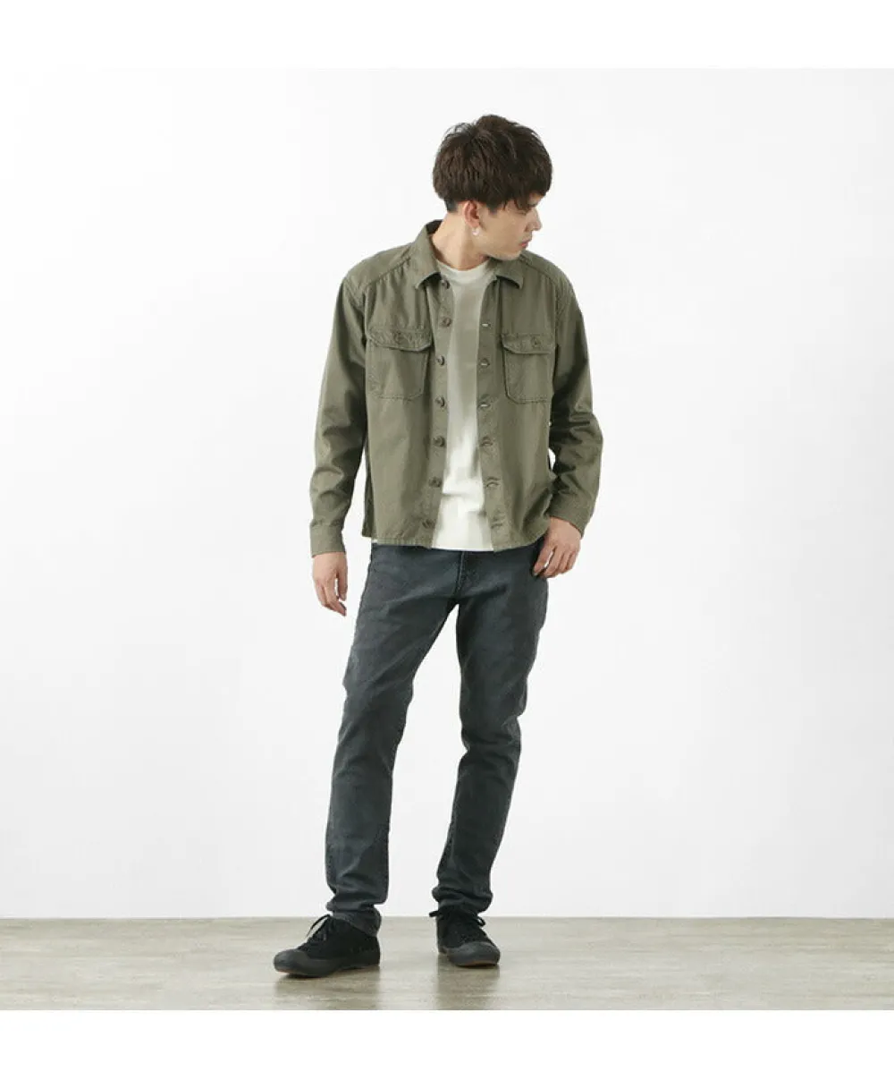 JAPAN BLUE JEANS Jeans^/ Calif Tapered Overdyed Rosewood black