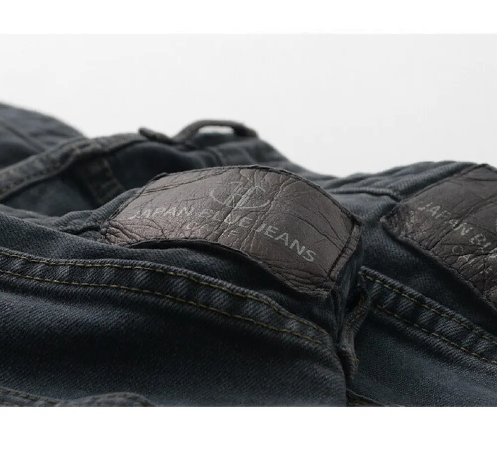 JAPAN BLUE JEANS Jeans^/ Calif Tapered Overdyed Rosewood black