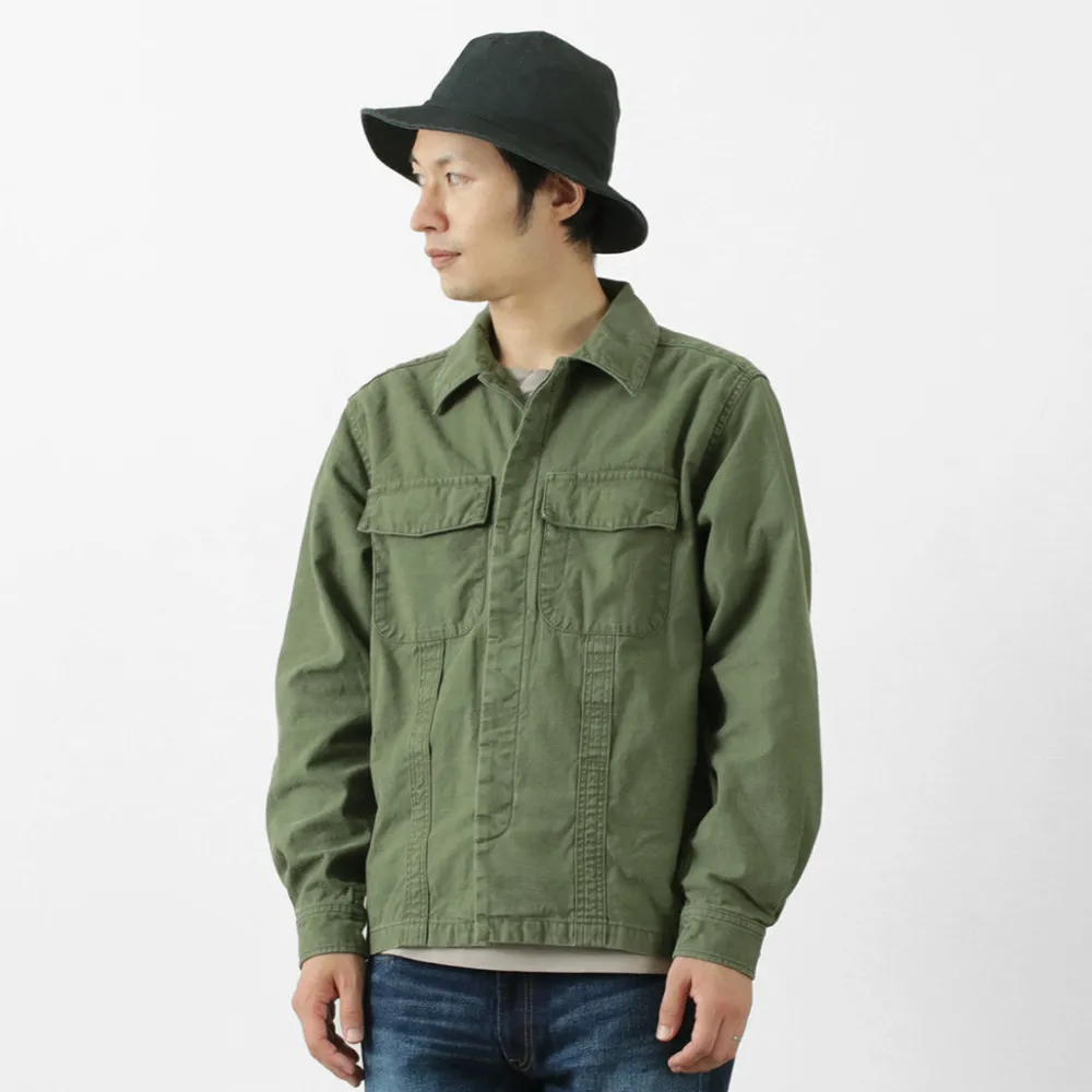 JAPAN BLUE JEANS Jackets^/ CODE:SILVER RJB4371S Military Fatigue Jacket