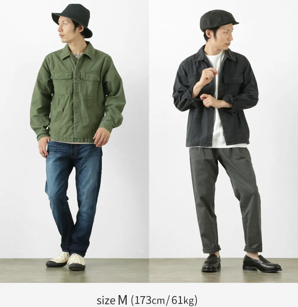 JAPAN BLUE JEANS Jackets^/ CODE:SILVER RJB4371S Military Fatigue Jacket