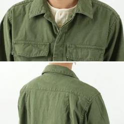 JAPAN BLUE JEANS Jackets^/ CODE:SILVER RJB4371S Military Fatigue Jacket