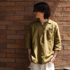 JAPAN BLUE JEANS Shirts^/ CODE:SILVER Military Pullover Shirt