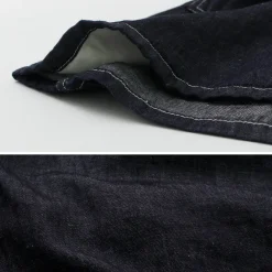 JAPAN BLUE JEANS Jackets^/ Cotton Linen Denim Faux Army Pullover Jacket indigo