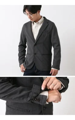 JAPAN BLUE JEANS Jackets^/ Full flannel serge tailored jacket