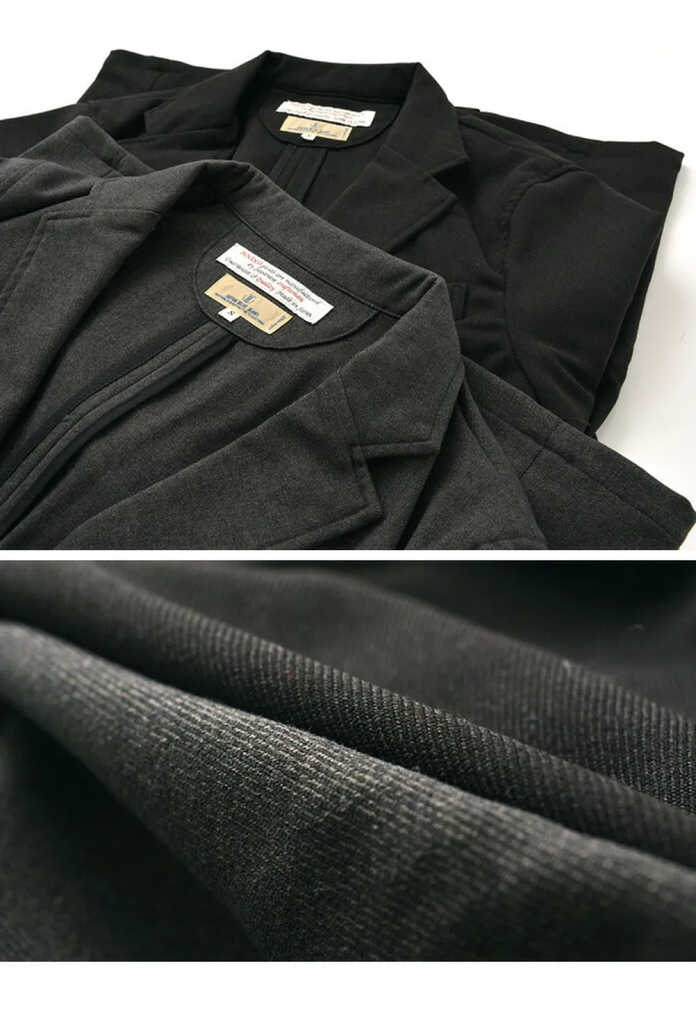 JAPAN BLUE JEANS Jackets^/ Full flannel serge tailored jacket