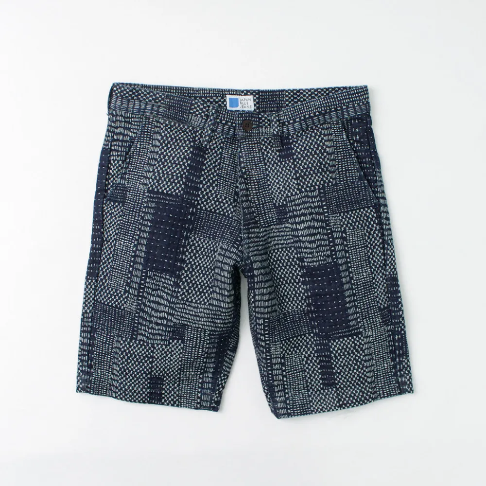 JAPAN BLUE JEANS Shorts^/ Indigo quilted coat Style Sweatshirt Shorts