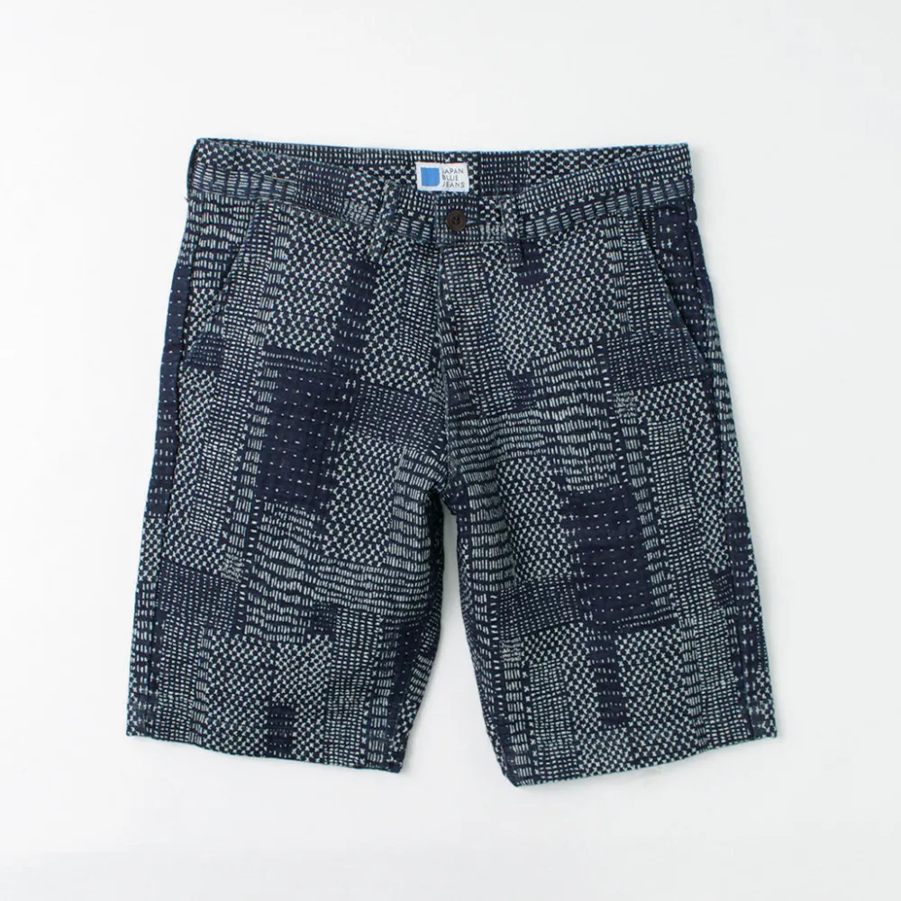 JAPAN BLUE JEANS Shorts^/ Indigo quilted coat Style Sweatshirt Shorts