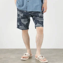 JAPAN BLUE JEANS Shorts^/ Indigo quilted coat Style Sweatshirt Shorts