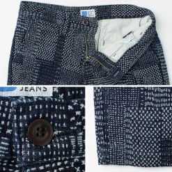 JAPAN BLUE JEANS Shorts^/ Indigo quilted coat Style Sweatshirt Shorts
