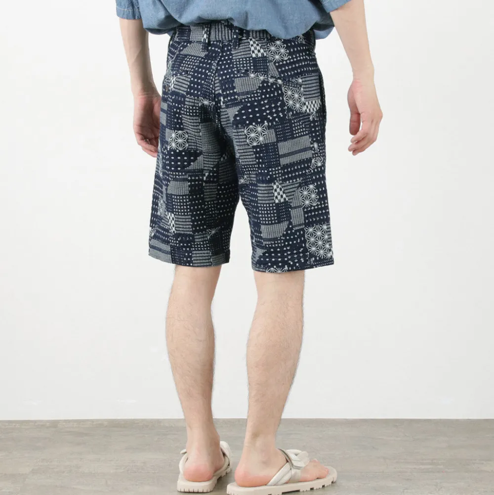 JAPAN BLUE JEANS Shorts^/ Indigo quilted coat Style Sweatshirt Shorts