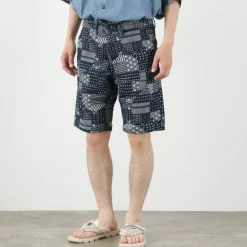 JAPAN BLUE JEANS Shorts^/ Indigo quilted coat Style Sweatshirt Shorts