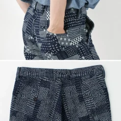 JAPAN BLUE JEANS Shorts^/ Indigo quilted coat Style Sweatshirt Shorts