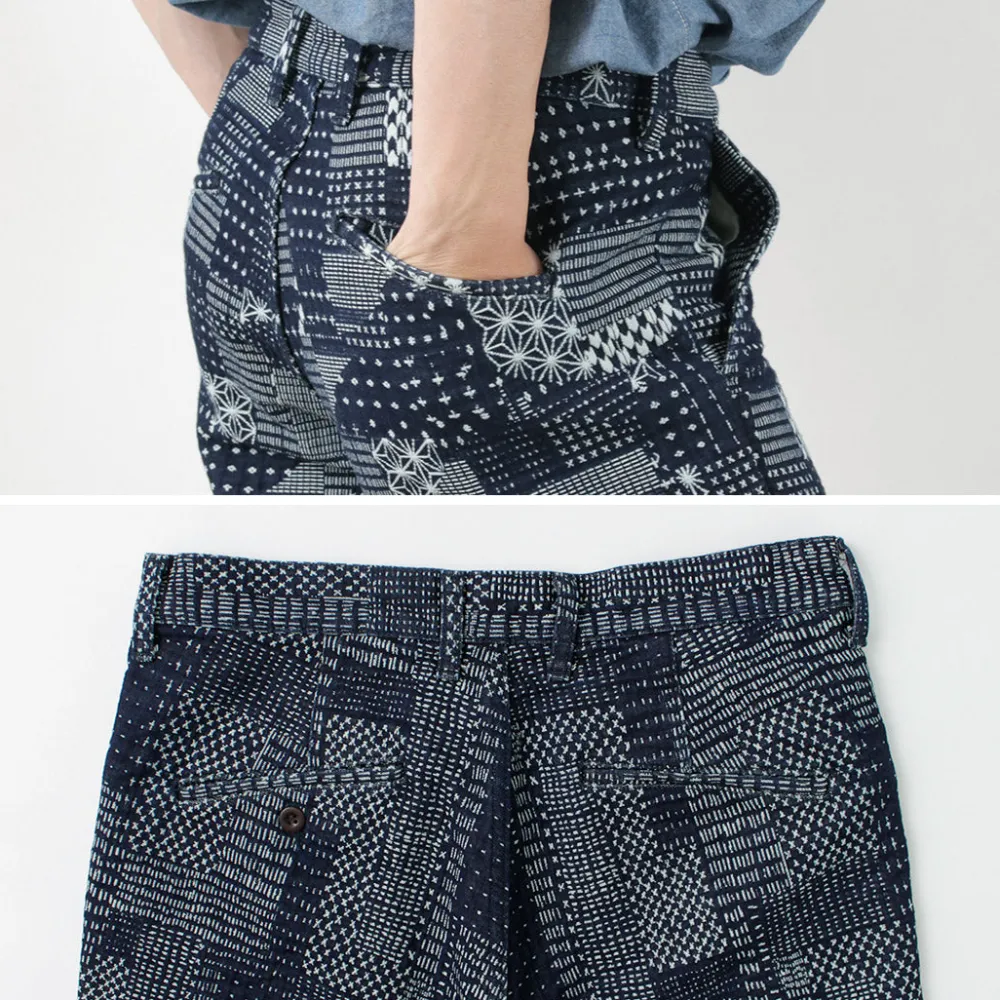 JAPAN BLUE JEANS Shorts^/ Indigo quilted coat Style Sweatshirt Shorts