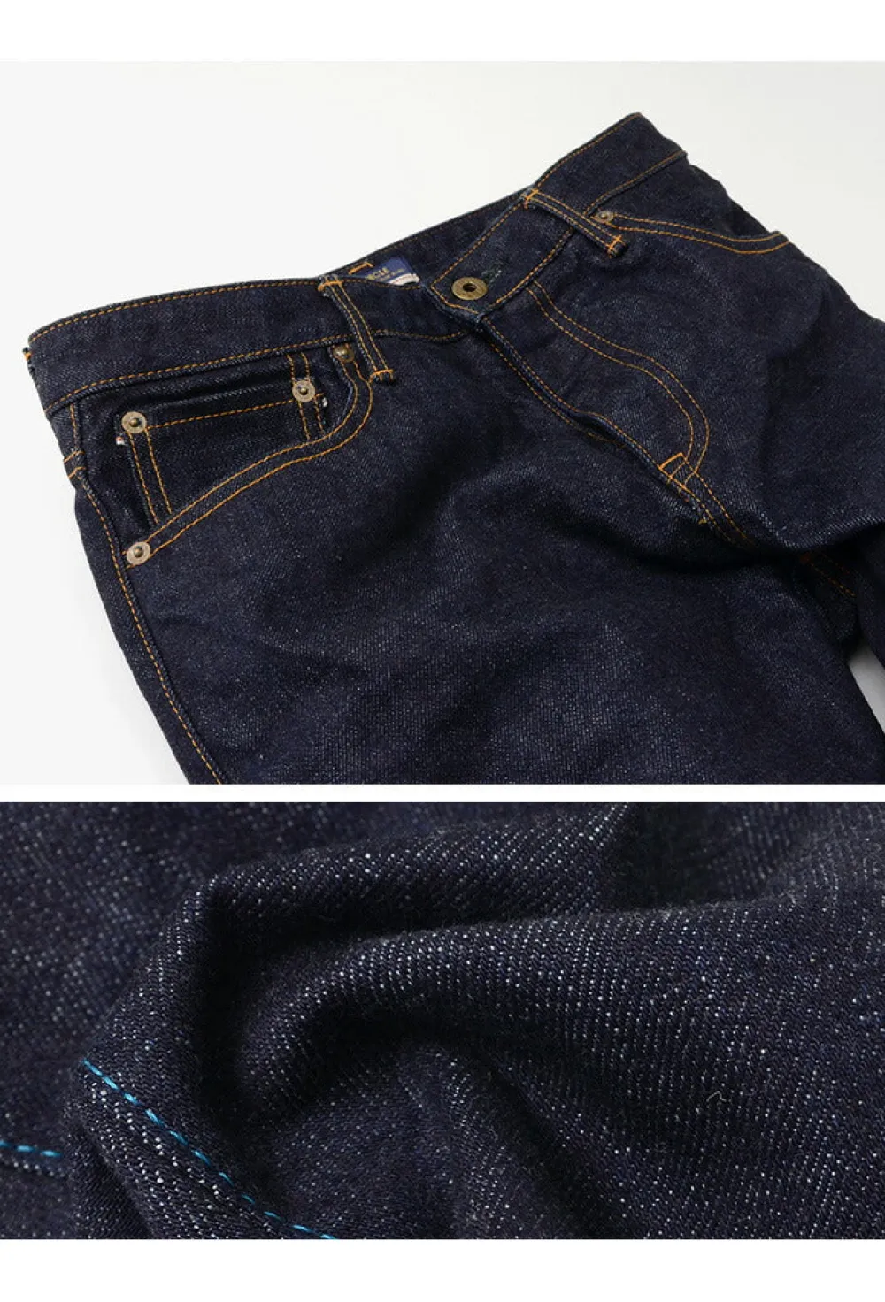 JAPAN BLUE JEANS Jeans^/ J401 Circle 14.8 oz. classic straight jeans indigo