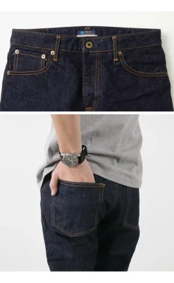 JAPAN BLUE JEANS Jeans^/ J401 Circle 14.8 oz. classic straight jeans indigo