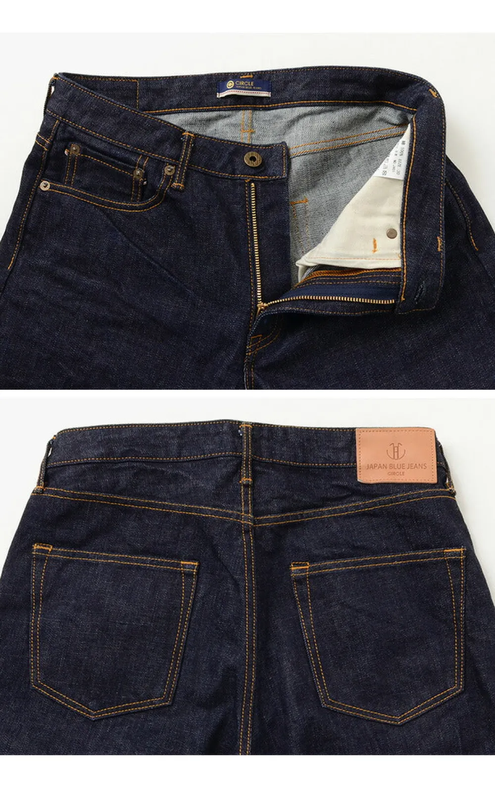 JAPAN BLUE JEANS Jeans^/ J401 Circle 14.8 oz. classic straight jeans indigo
