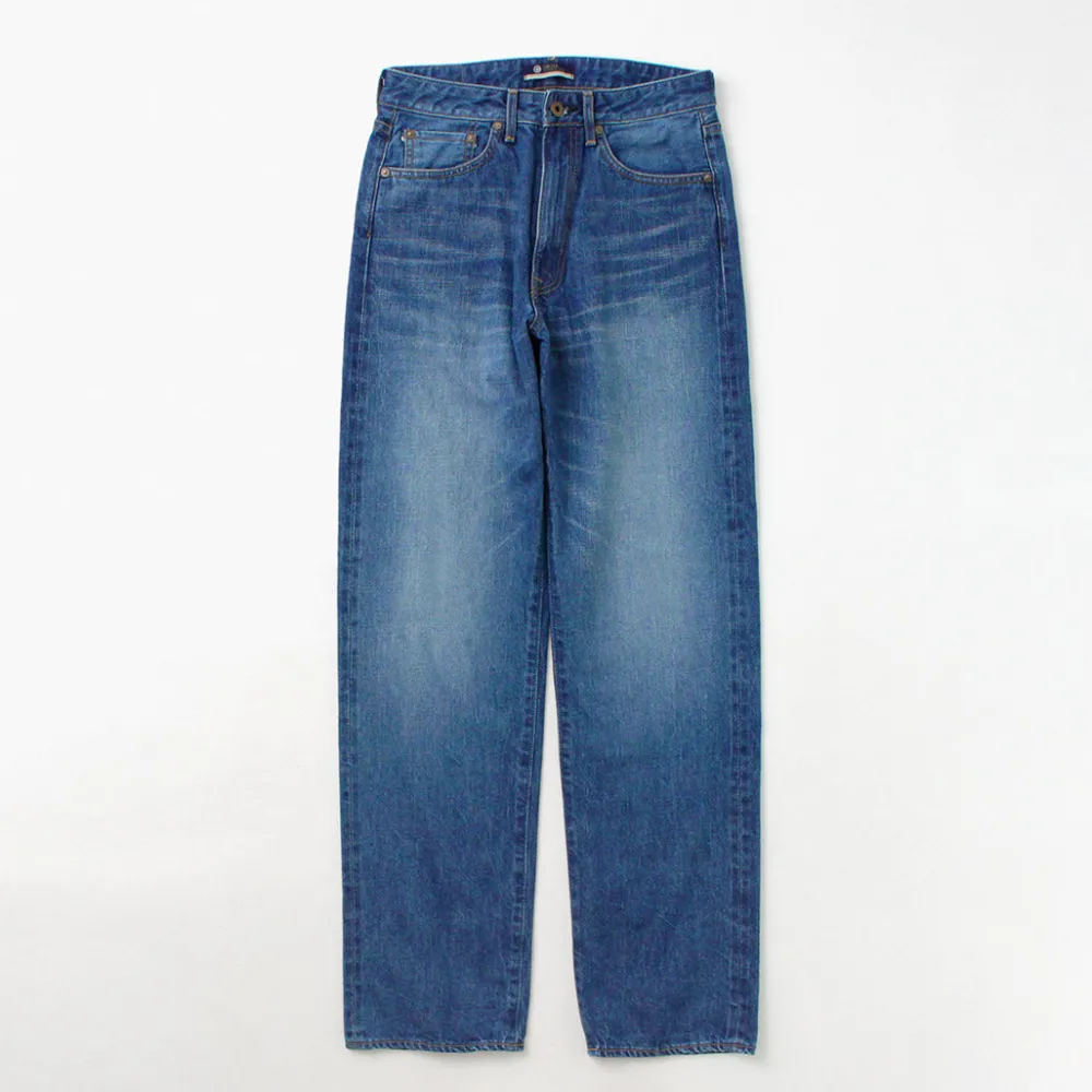 JAPAN BLUE JEANS Jeans^/ J504 Circle Loose 12.5oz African Cotton Selvic Used Wash used-wash